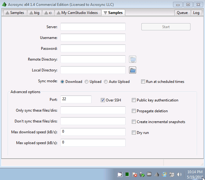 acrosync support